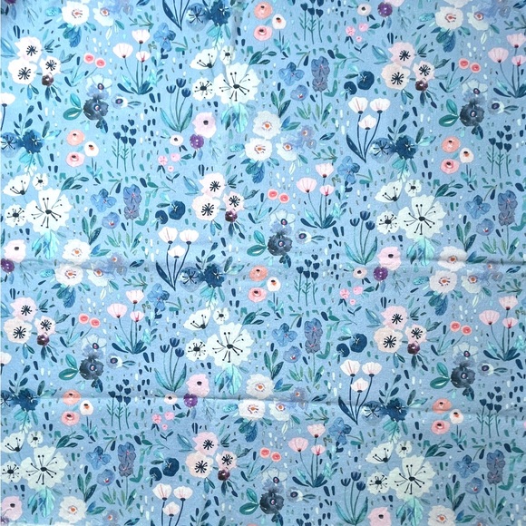 Unicorns, Cats, Flowers, Mixed Lot 100% Cotton Fabric, Quilt Sew, Craft 4-1/2 Yd - Picture 7 of 13